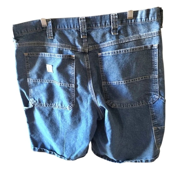 Lee Men's Vintage Blue Denim Shorts Size 38 Dad Jeans Shorts 90s - Picture 2 of 6